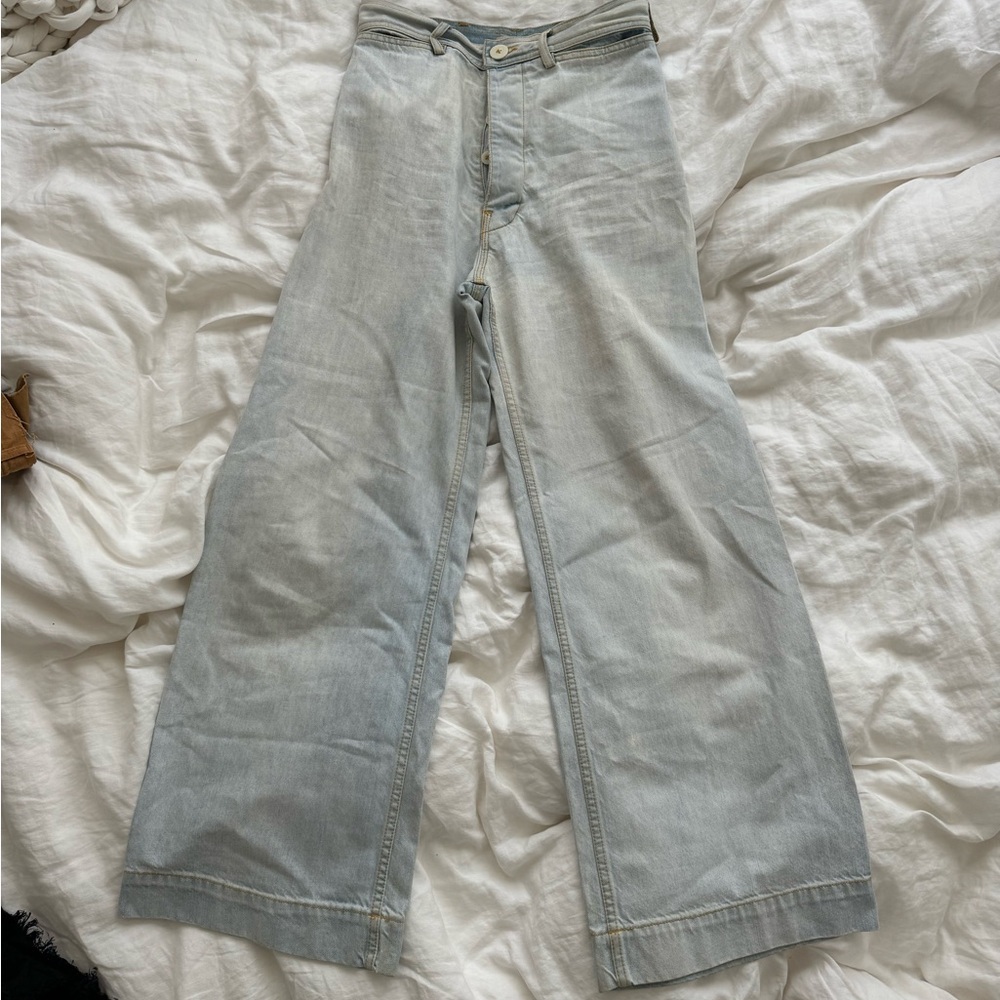 Jesse Kamm Sailor pants in light denim